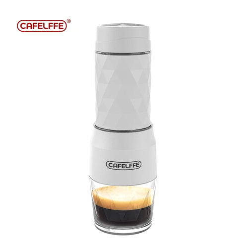 Cafelffe 3 In1 Portable Coffee Machine Hot/Cold Water Manual Espresso