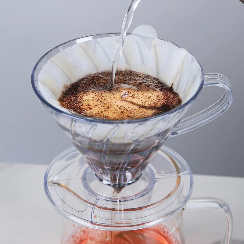 Hot Selling V shaped 60 Degrees Coffee Maker Set Pour-over Coffee