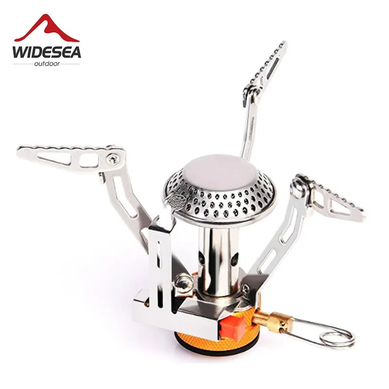 Widesea Camping One-piece Gas Stove Heater Tourist Burner Foldable