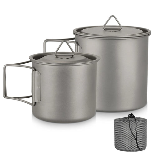 Ultralight Titanium Cup Outdoor Portable Camping Picnic Water Cup Mug