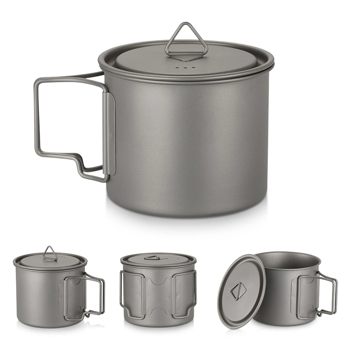 Ultralight Titanium Cup Outdoor Portable Camping Picnic Water Cup Mug